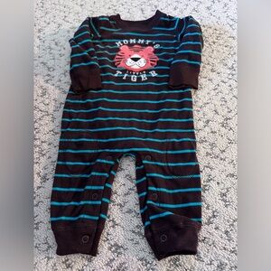Baby Fleese 3-6 Month Tiger One Piece